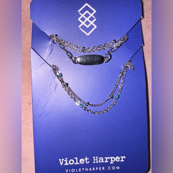 Violet Harper Isabella Beaded & Silver
Layered Necklace + Bracelet Set - Picture 8 of 10